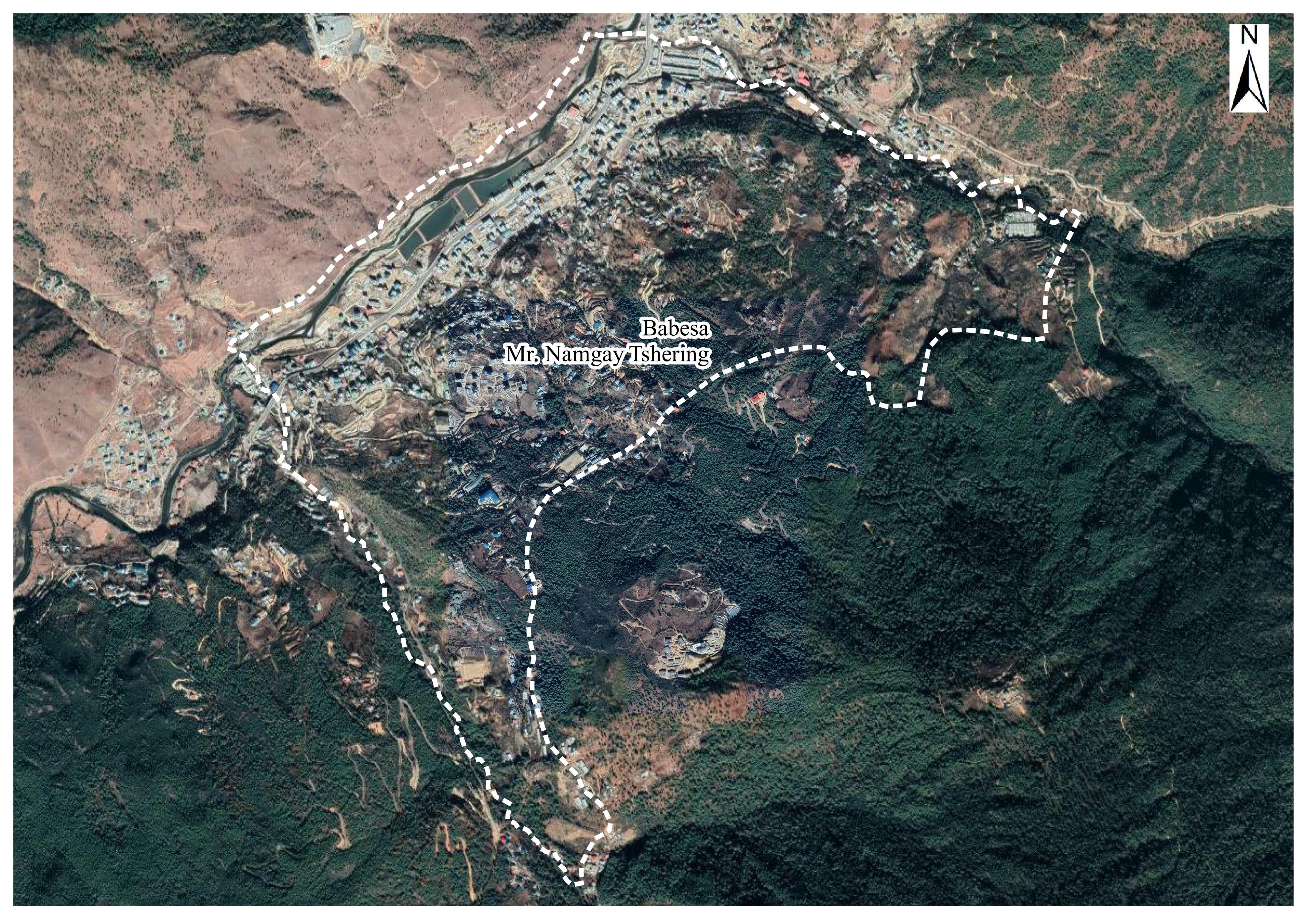 Babesa-semtokha Map